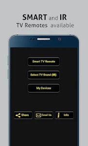 Universal Smart TV / IR TV Rem
