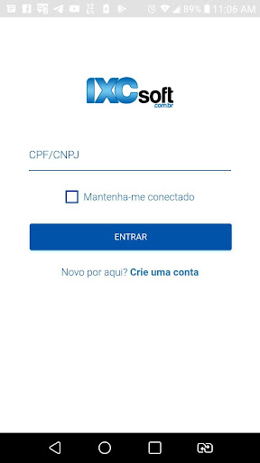 Android application G-LAB Central do Assinante screenshort