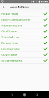 screenshot of Zoner AntiVirus