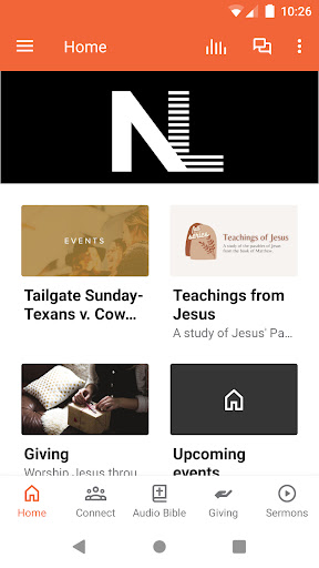 Android application New Life Baptist - Houston screenshort