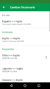 Imágen 8 Diccionario Inglés-Español - E android