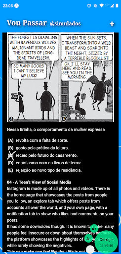 Enem - Vou Passar simulados