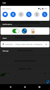 Always visible mobile data button 1.23 APK screenshots 2