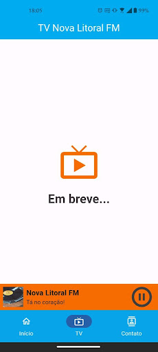Nova Litoral 99,9 FM Screen 3