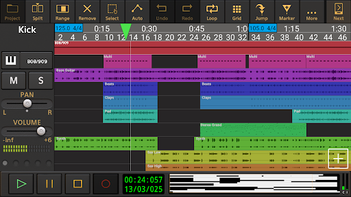 Android application Audio Evolution Mobile TRIAL screenshort