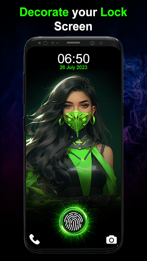 Fingerprint Animation Edg Lite Screenshot 1 - AppWisp.com