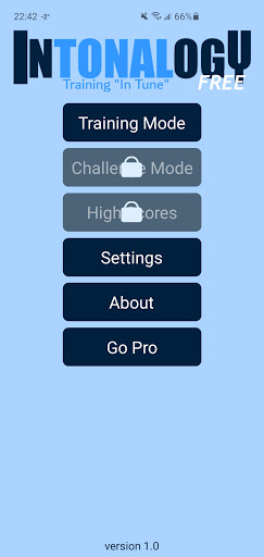 Android application Intonalogy Free screenshort