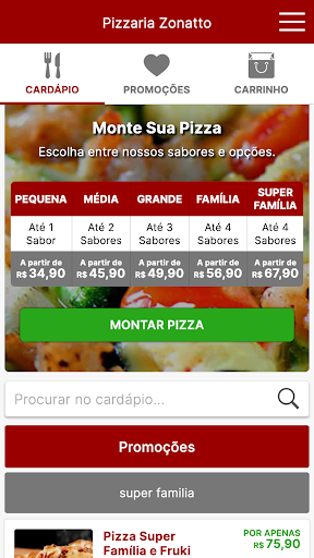 Pizzaria Zonatto Screen 3