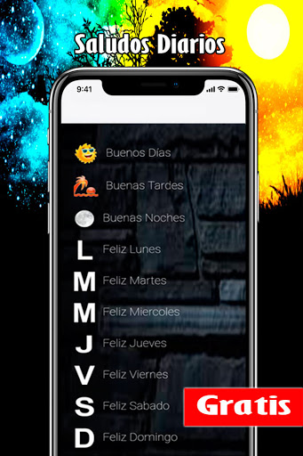 Saludos Diarios Screen 2