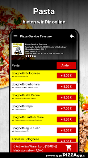 Pizza-Service Tassone Konstanz