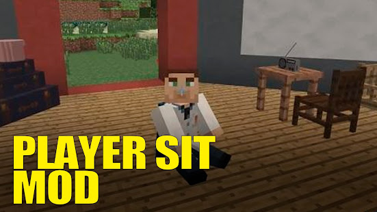 Sit Player Mod for Minecraft 1.1 APK screenshots 4