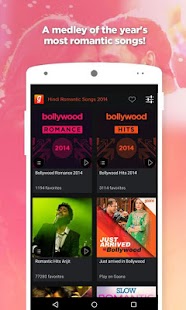 Hindi Romantic Songs 2014 App Screenshot
