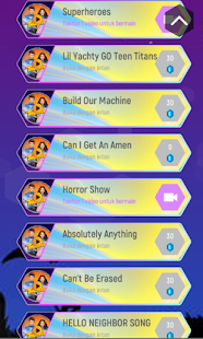 Teen Titans Magic Tiles Hop 1.3 APK screenshots 2