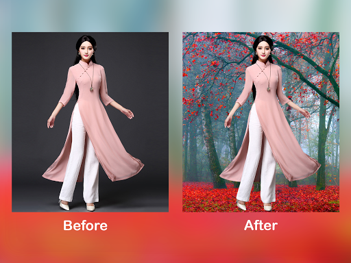 Android application Photo Background screenshort
