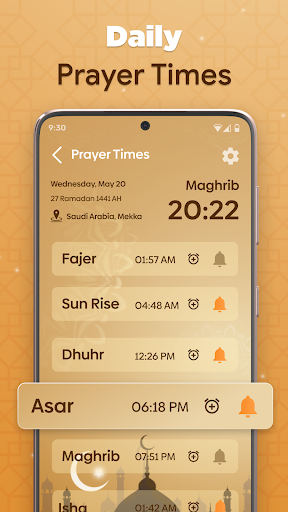 Qibla Direction - Quran & Azan Screen 3