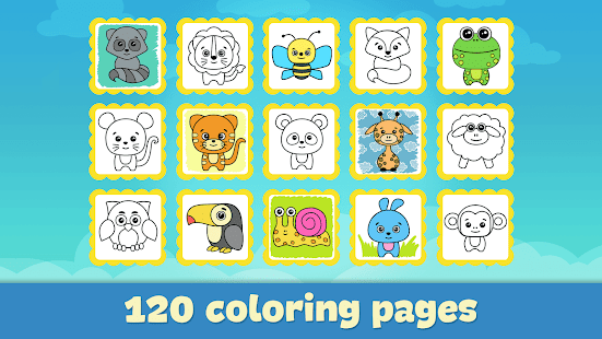 Coloring book for kids screenshots 6