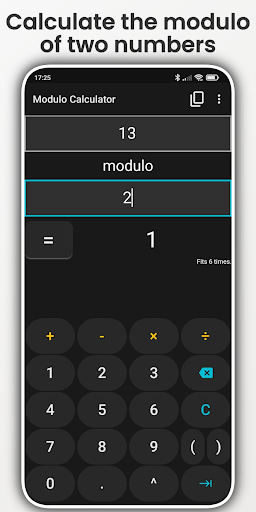 Modulo Calculator Screen 2