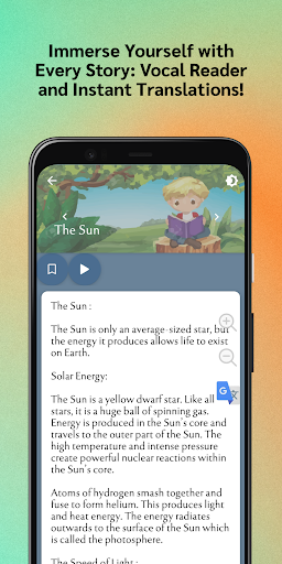 StorySnap: Eng Short Stories Screen 3