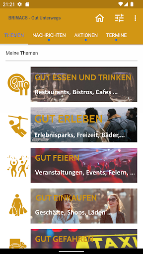 Brimacs - APP gehts Screen 2