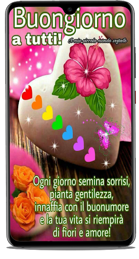 Buongiorno, buonasera  Messaggi e immagini