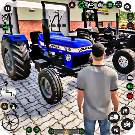 US Tractor Games 3d  Icon