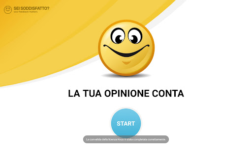Android application SeiSoddisfatto? screenshort