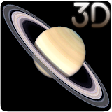 Planet Saturn Parallax 3D Live Wallpaper icon