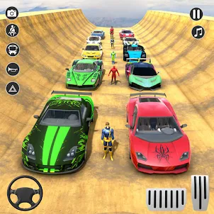 GT Car Stunts Mega Ramp Games