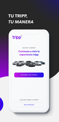Android application tripp screenshort