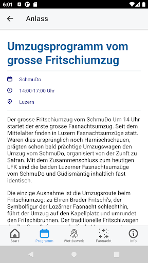 Lozärner Fasnacht Screen 3
