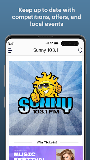 Sunny 103.1 Screen 3