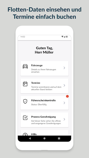 Android application CARSYNC screenshort