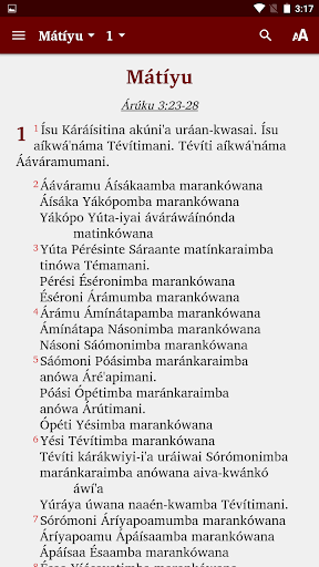 Android application Kosena - Bible screenshort