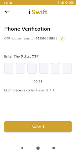 iSwift Screen 2
