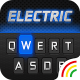 Electric Keyboard Theme - Free Emoji & Gif icon