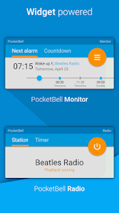 Radio Alarm Clock - PocketBell Screenshot