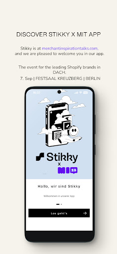 Android application Stikky MIT23 screenshort