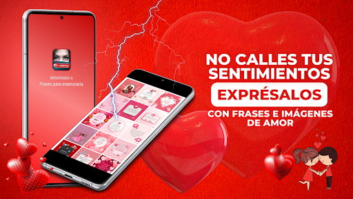 Android application Frases para enamorarla. screenshort