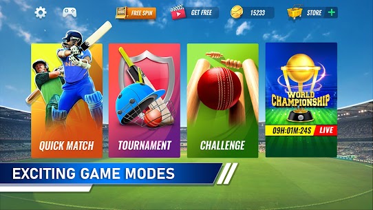 T20 Cricket Champions 3D MOD APK (Emas Tidak Terbatas) 2
