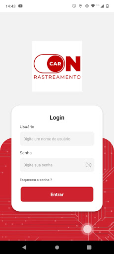 Android application On Car screenshort