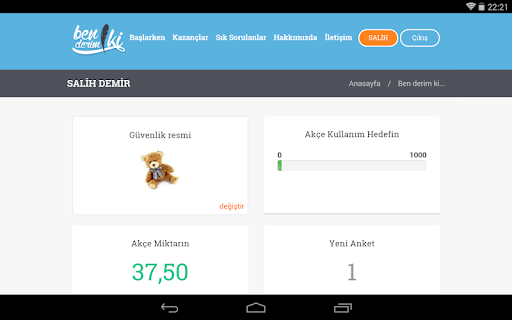 Ben derim ki... Anketle