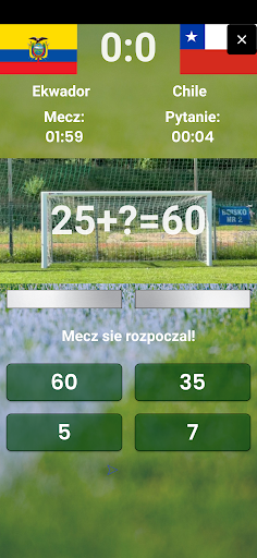 Dodawanie piłka nożna Screen 3