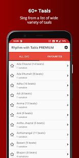 Rhythm with Tabla & Tanpura PREMIUM 5.27 APK + Mod (Unlimited money) إلى عن على ذكري المظهر