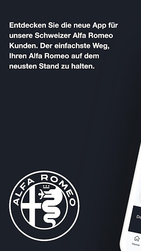 Android application ALFA ROMEO CH screenshort