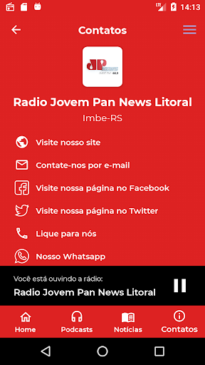 Litoral - Jovem Pan News 92,3 Screen 2