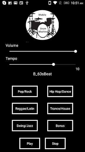 Mobile Drum Machine Pro Screen 2