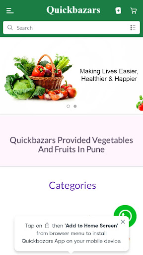 Quickbazars Screen 2