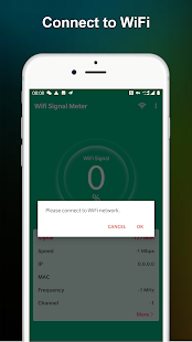 Captura de pantalla de WiFi Signal Strength Meter Pro