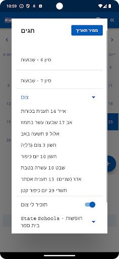 Jewish Calendar & Converter Screen 3