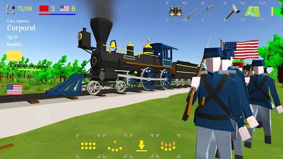 Captura de pantalla de la batalla de Vicksburg 3
